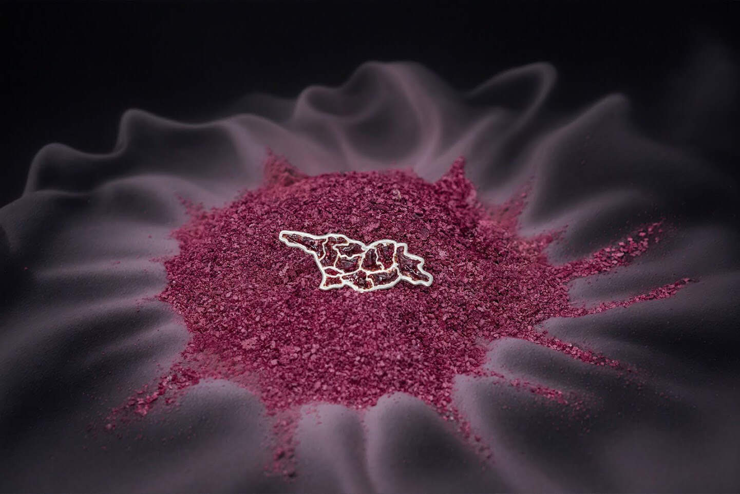 Brooch "Georgian regions"